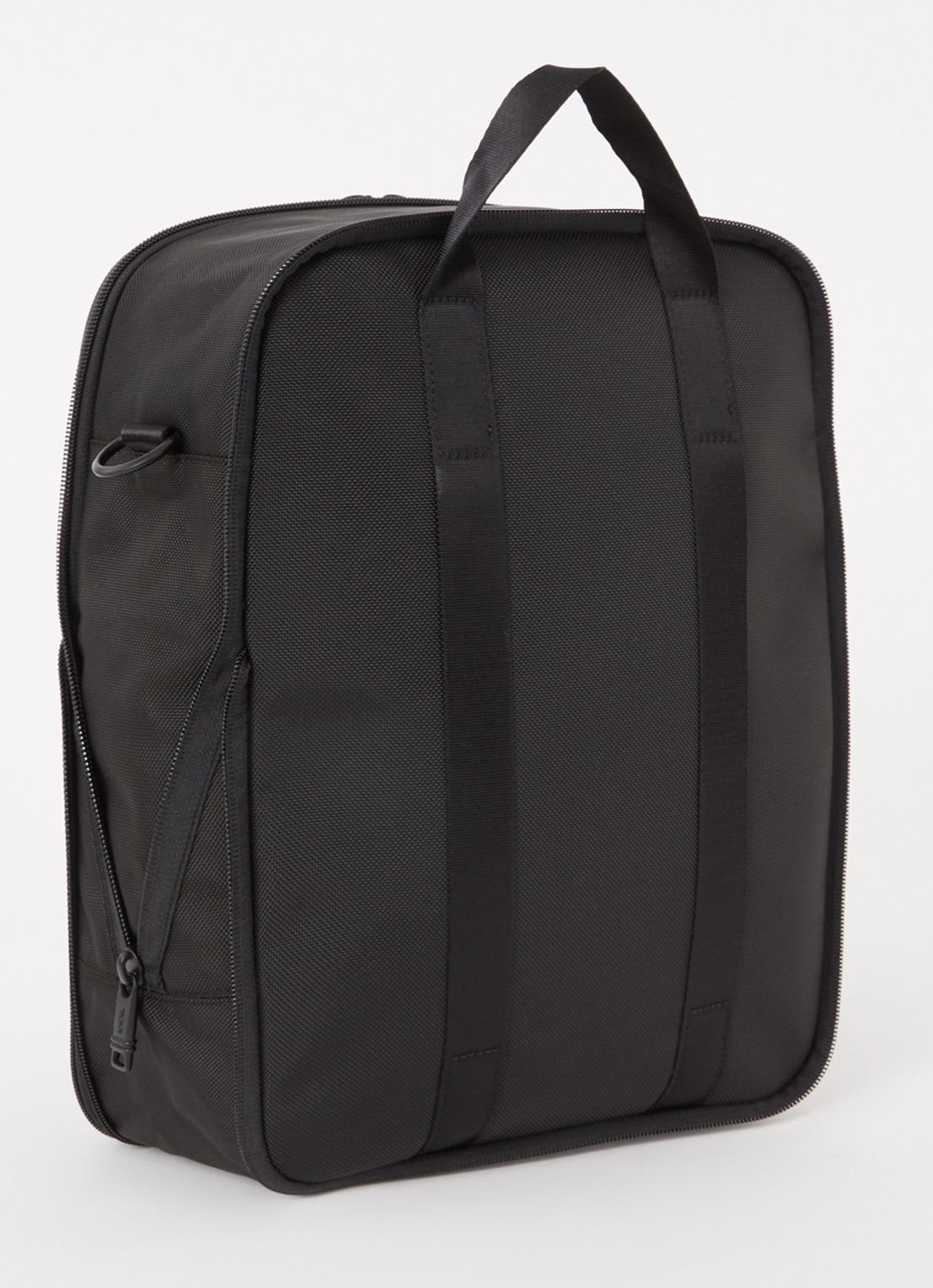 TUMI Alpha 3 Golfschoentas met leren details - achterkant zwart