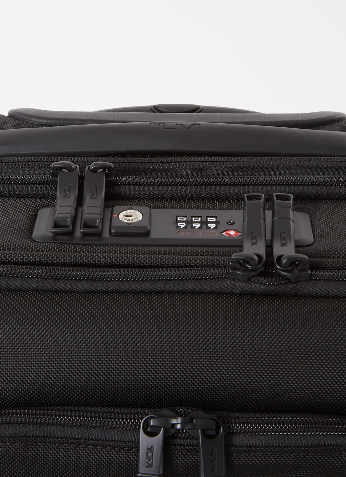 TUMI Alpha 3 International Office vergrootbare spinner 56 cm  - detail 4 zwart
