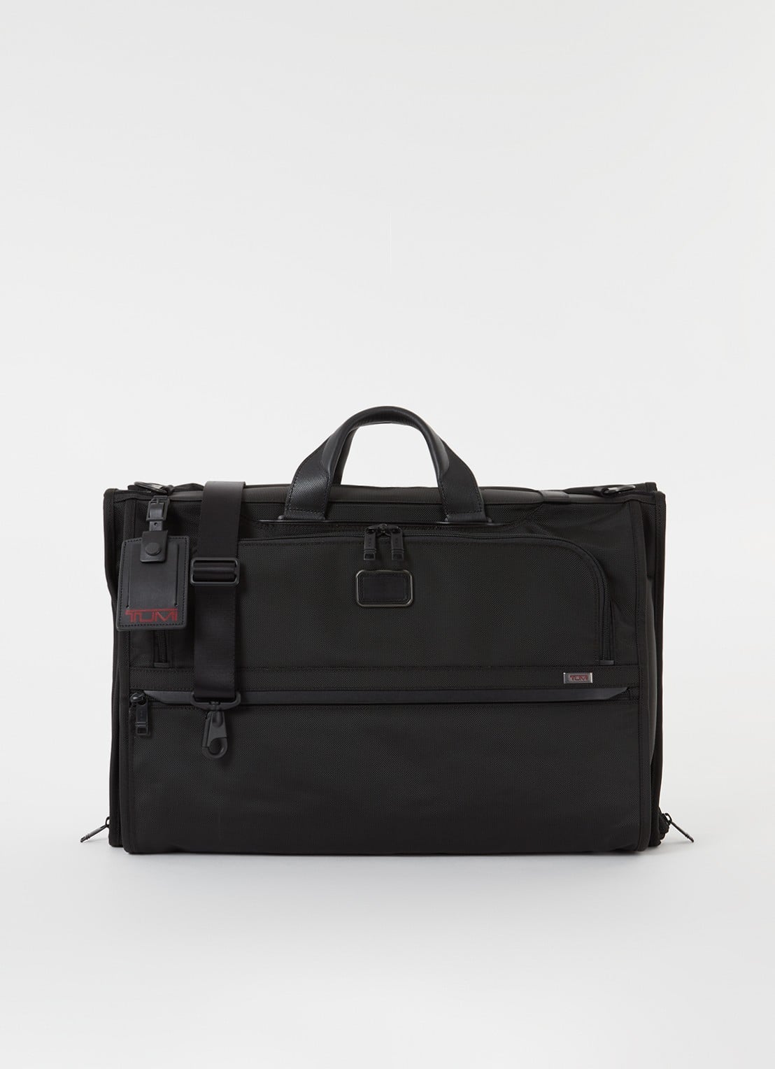 TUMI Alpha 3 Tri-Fold weekendtas - voorkant 2 zwart