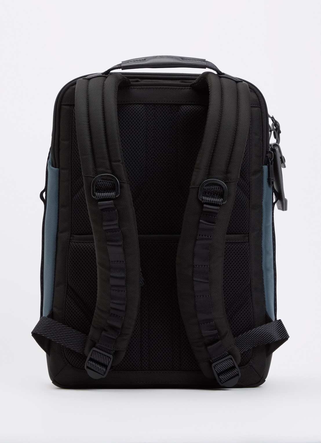 TUMI Alpha Bravo Dynamic rugzak met 15 inch laptopvak - unisex - achterkant staalblauw