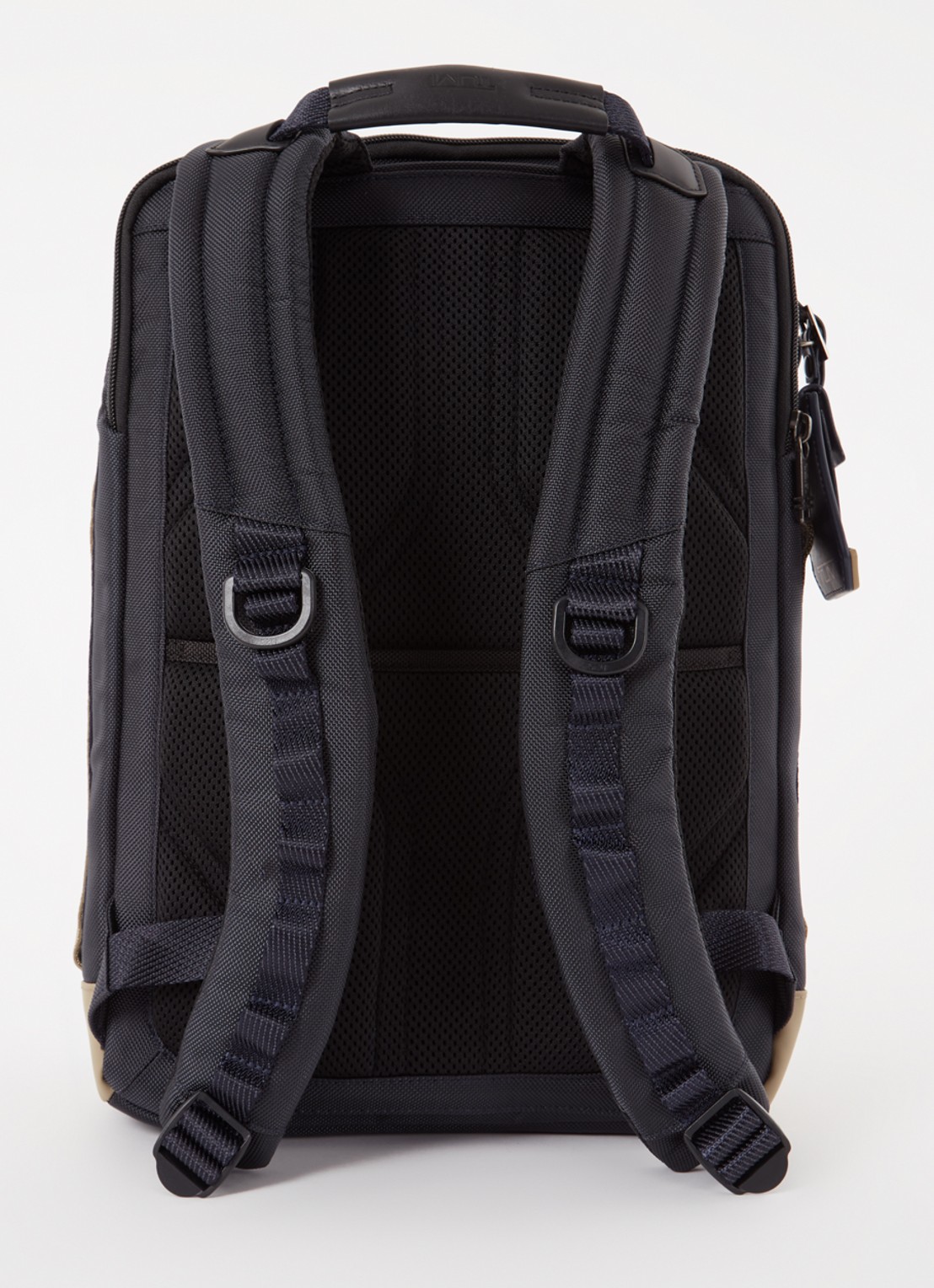 TUMI Alpha Bravo Dynamic rugzak met 15 inch laptopvak - achterkant 3 donkerblauw