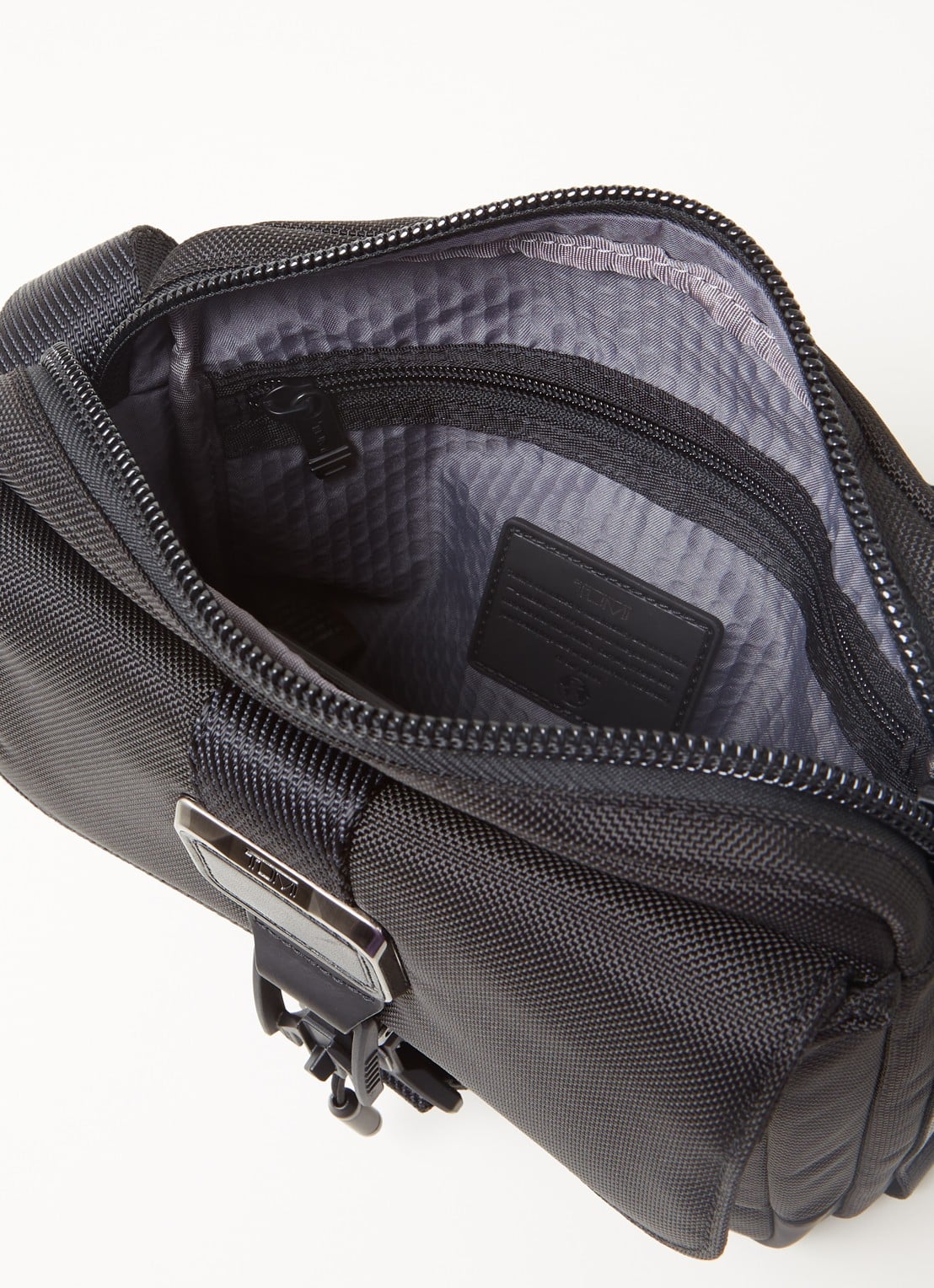 TUMI Alpha Bravo Junior crossbodytas met verstelbare schouderriem - detail 3 zwart