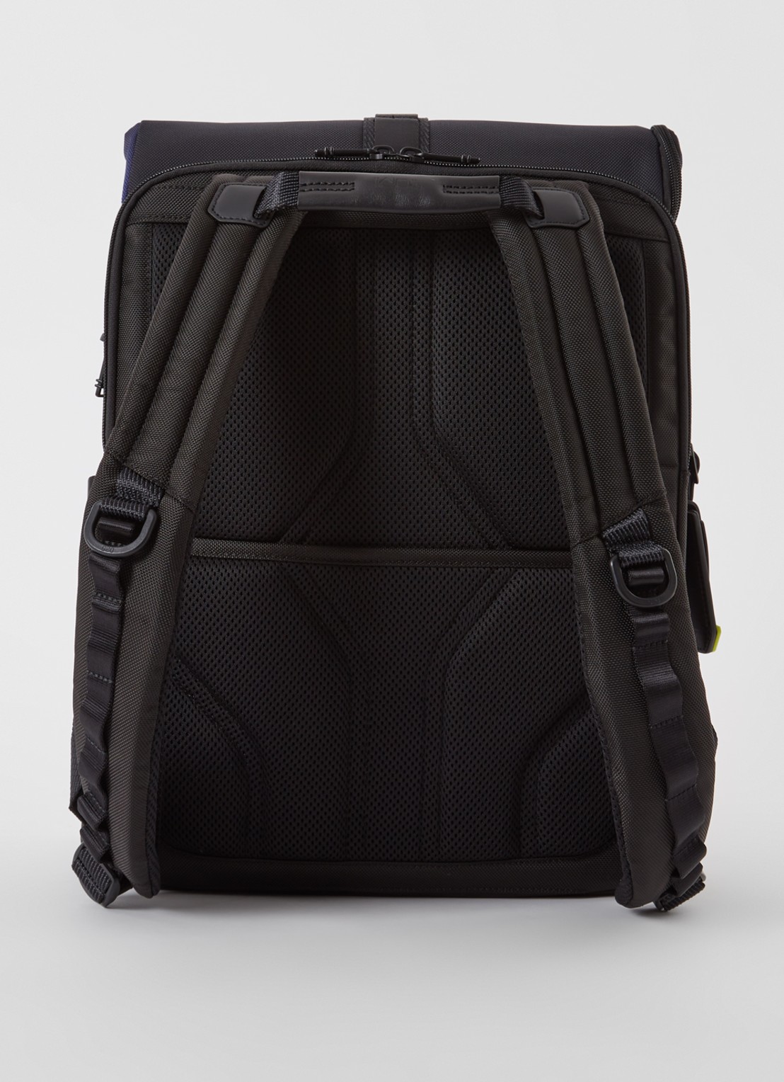TUMI Alpha Bravo Logistics rugzak met 15 inch laptopvak - achterkant zwart