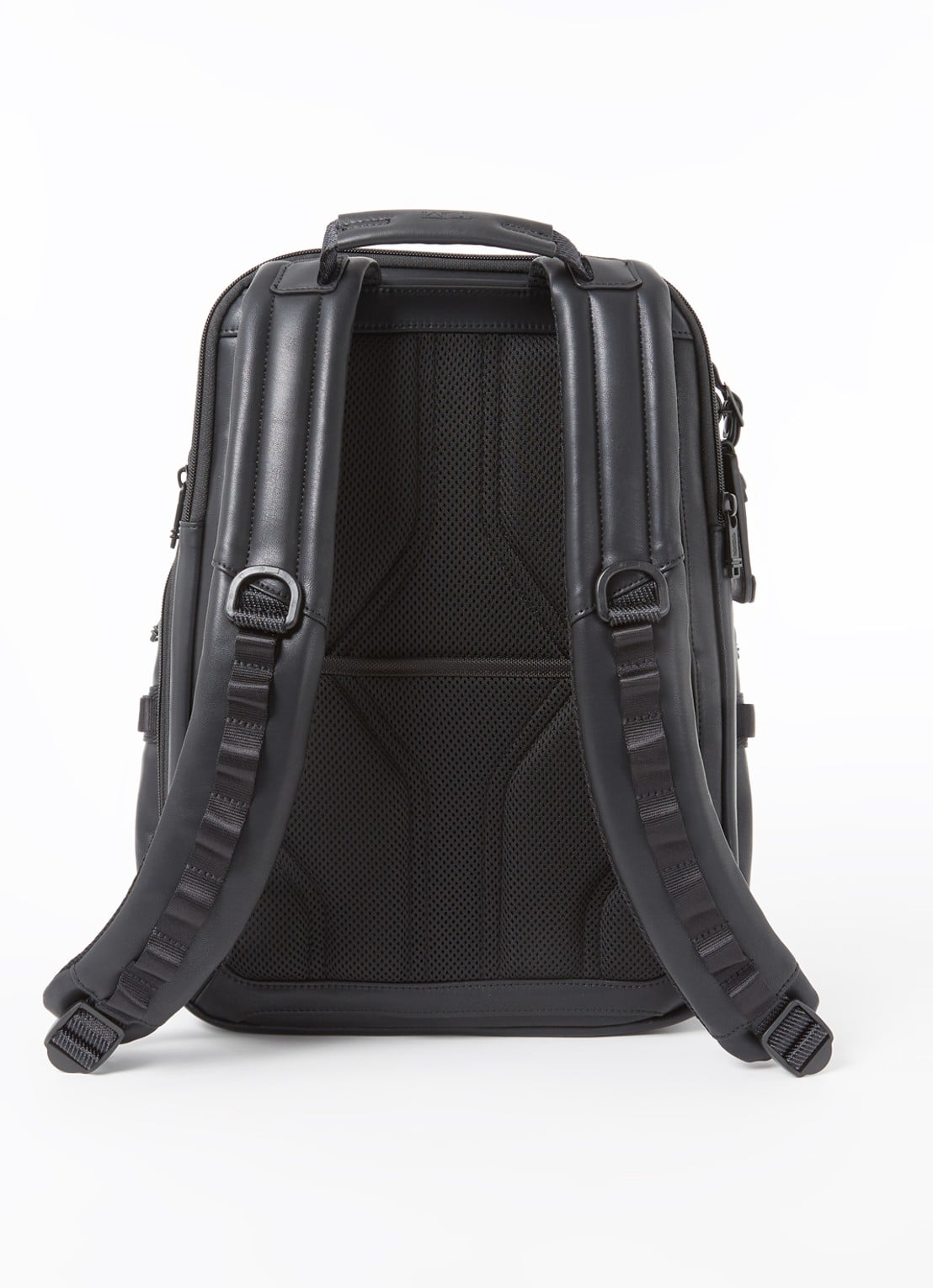 TUMI Alpha Bravo Navigation rugzak met 15 inch laptopvak  - achterkant zwart