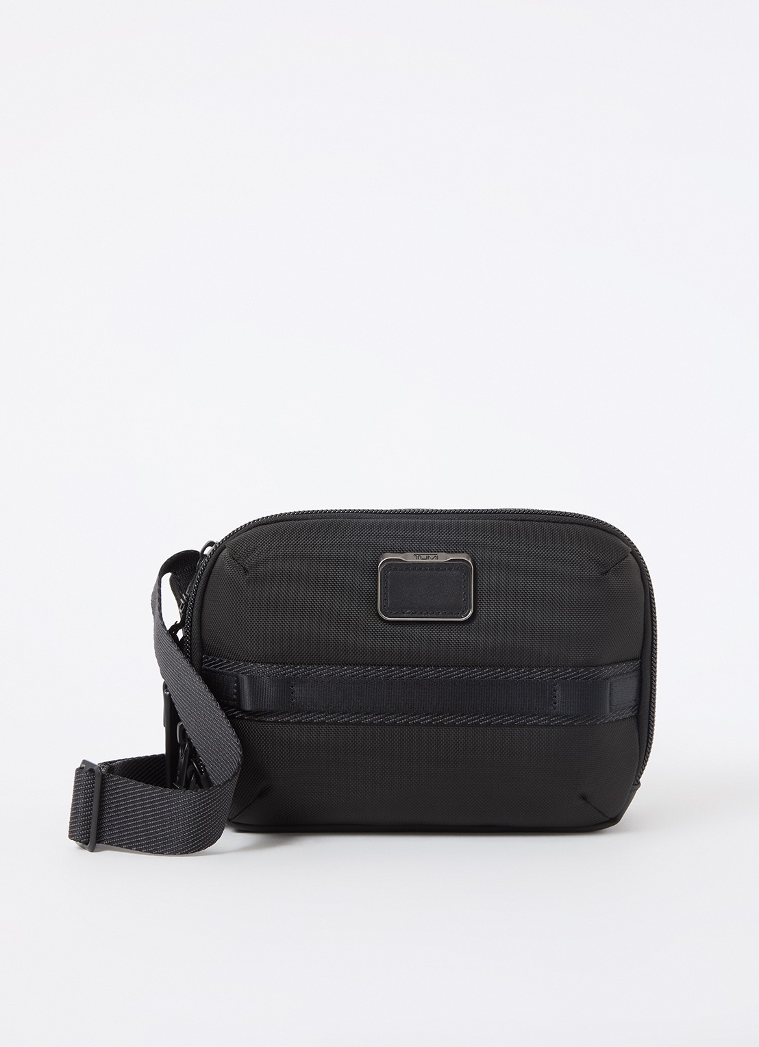 TUMI Alpha Bravo Ranger crossbodytas met logo - voorkant 2 zwart