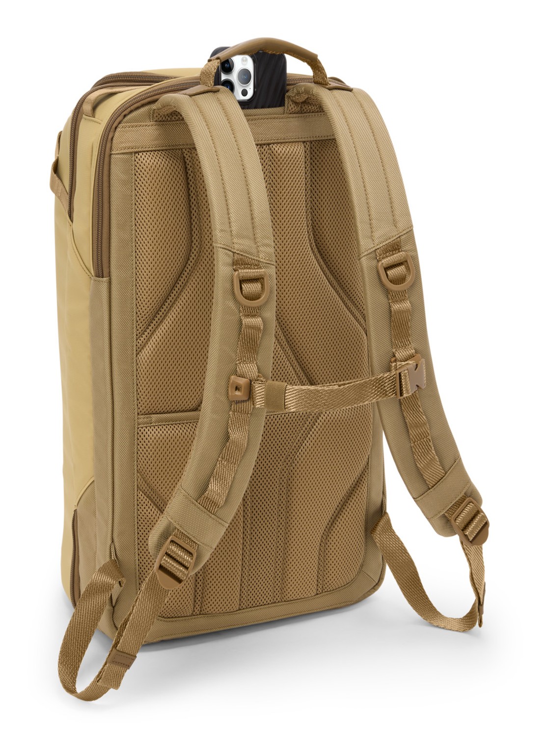 TUMI Alpha Bravo rugzak met 17 inch laptopvak - detail 3 khaki