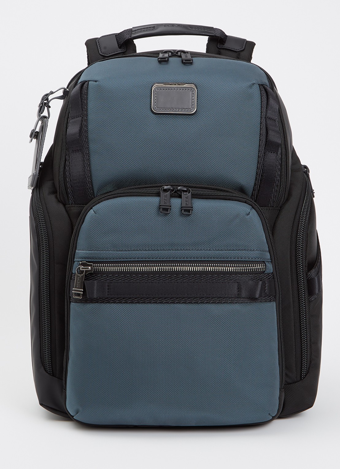 TUMI Alpha Bravo Search rugzak met 15 inch laptopvak - unisex - voorkant 5 petrol