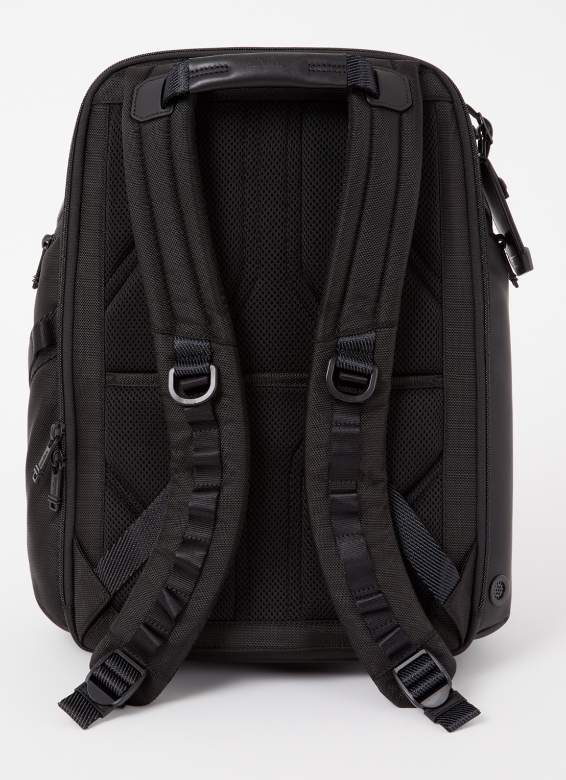 TUMI Alpha Bravo Search rugzak met 16 inch laptopvak - achterkant grijs