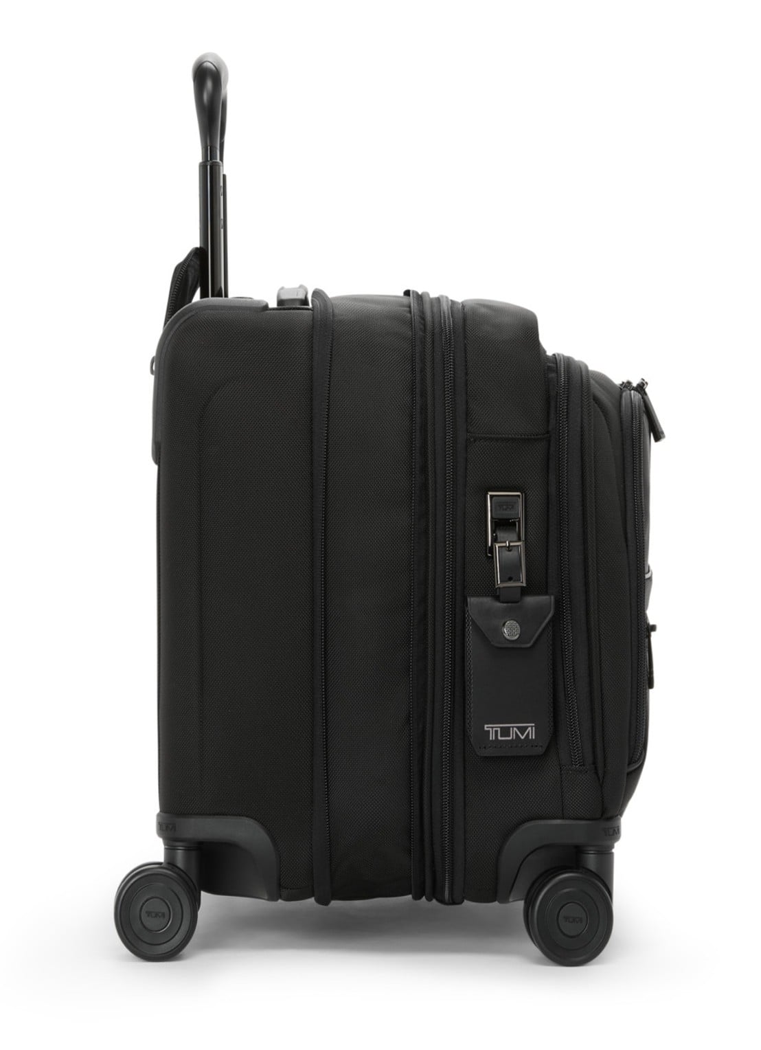 TUMI Alpha DLX spinner 38,5 cm - detail 4 zwart