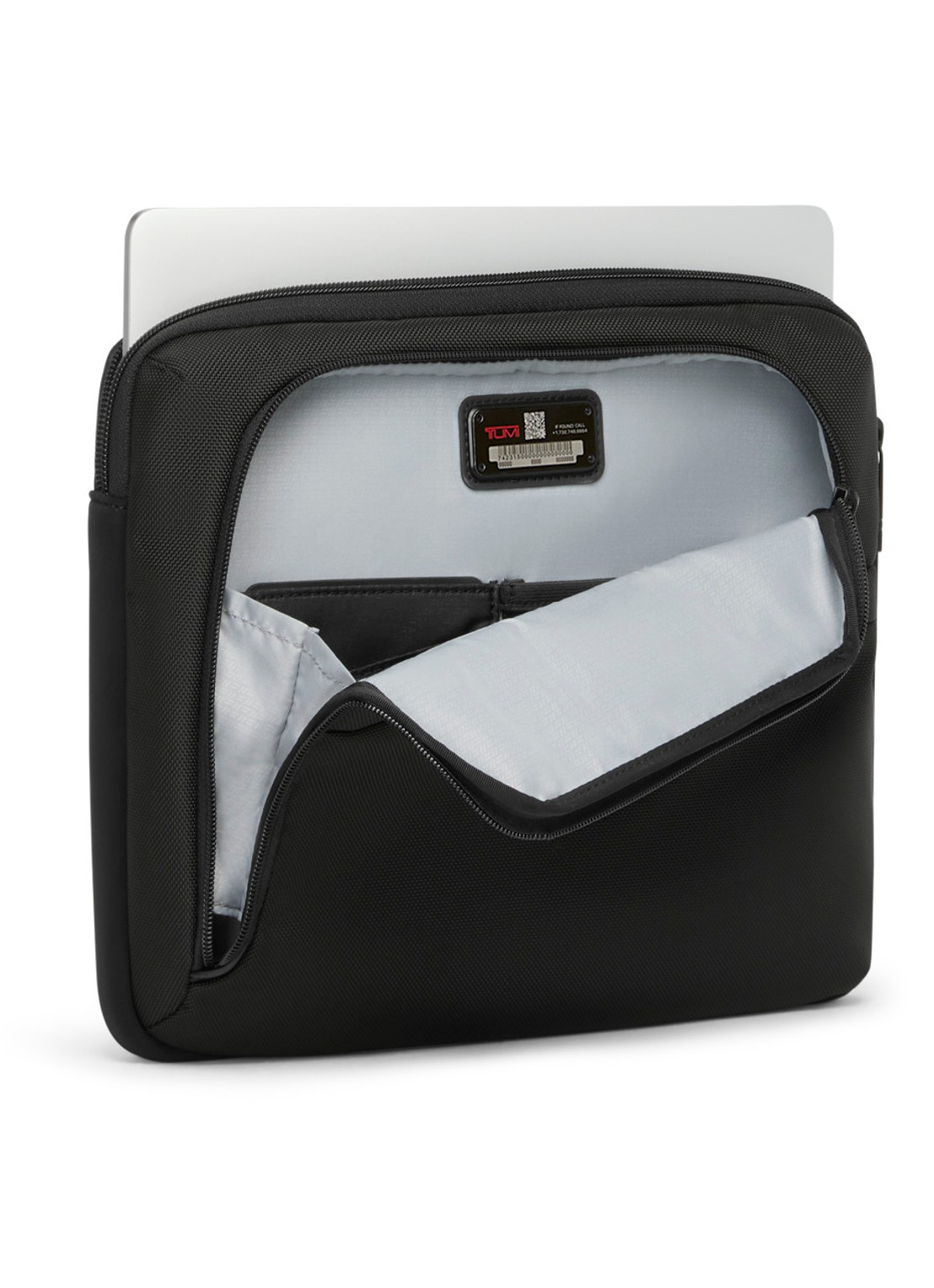 TUMI Alpha laptophoes 13 inch - achterkant 3 zwart
