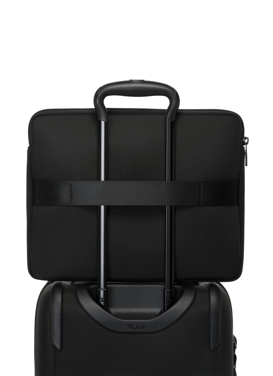 TUMI Alpha laptophoes 15 inch - detail zwart