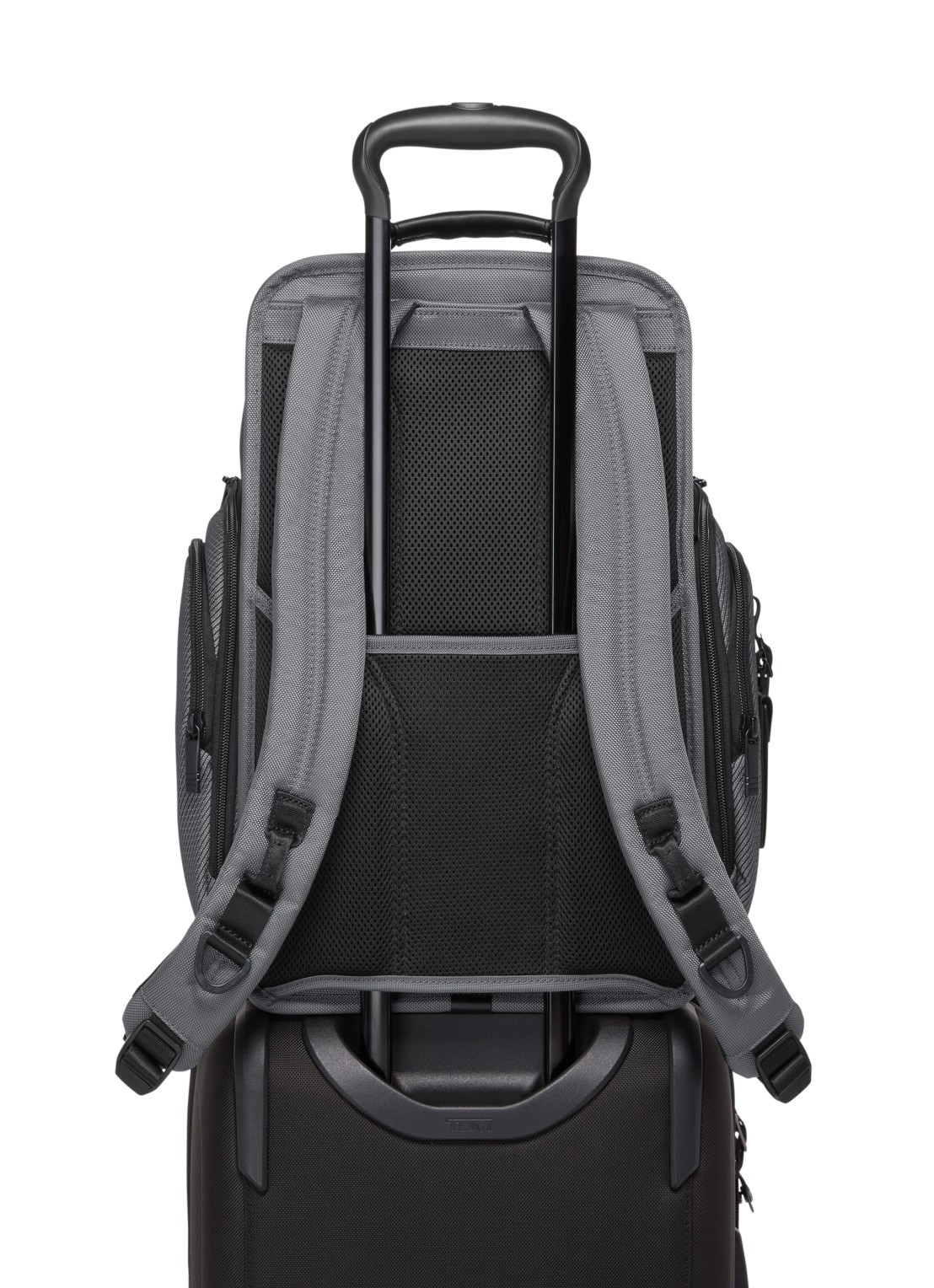 TUMI Alpha rugzak met 16 inch laptopvak - detail grijs