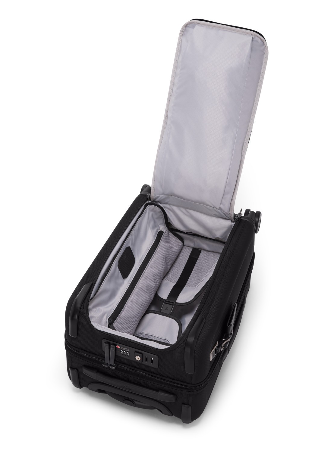 TUMI Alpha spinner 55 cm - voorkant 8 zwart