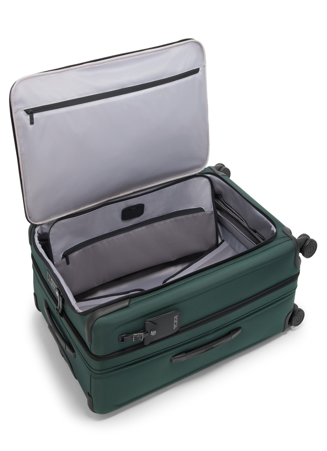 TUMI Alpha spinner 73,5 cm - voorkant 8 donkergroen
