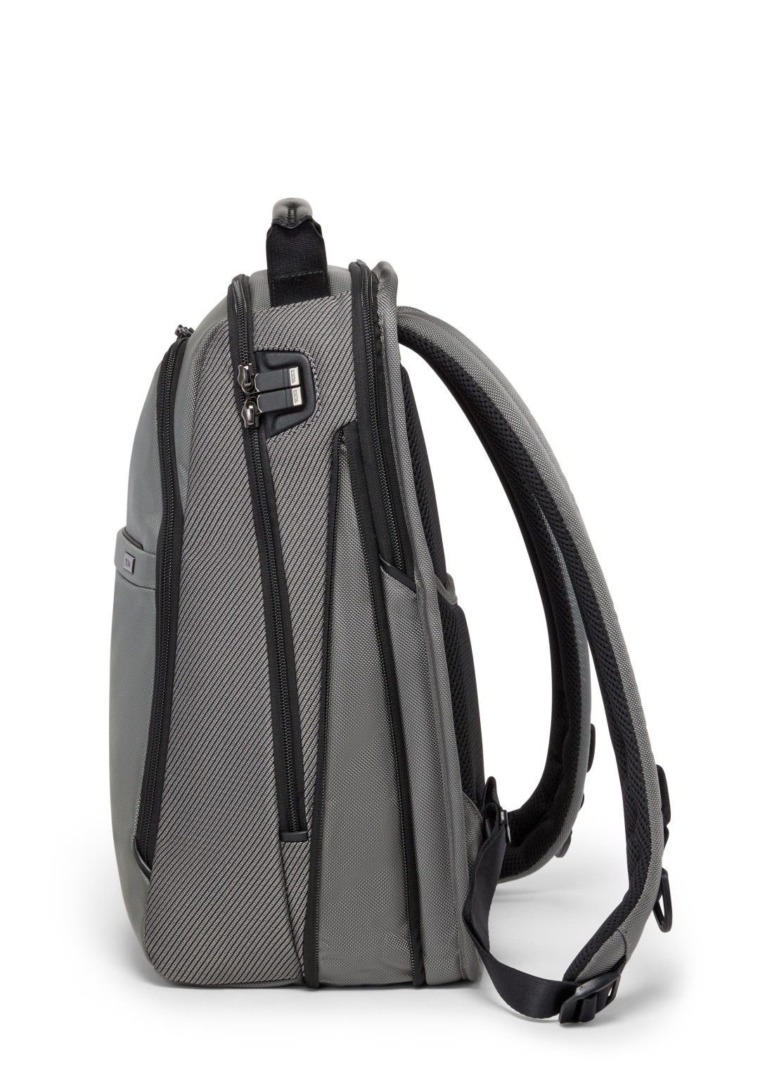 TUMI Alpha vergrootbare rugzak met 15 inch laptopvak - detail 2 grijs