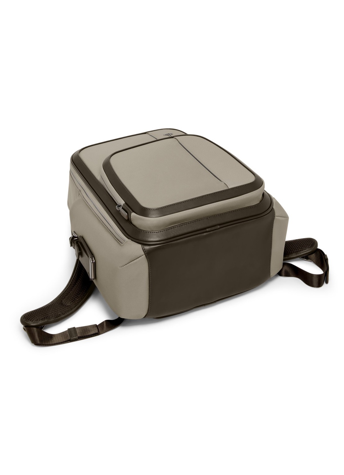 TUMI Arrive' Barker rugzak met 16 inch laptopvak - detail 5 taupe