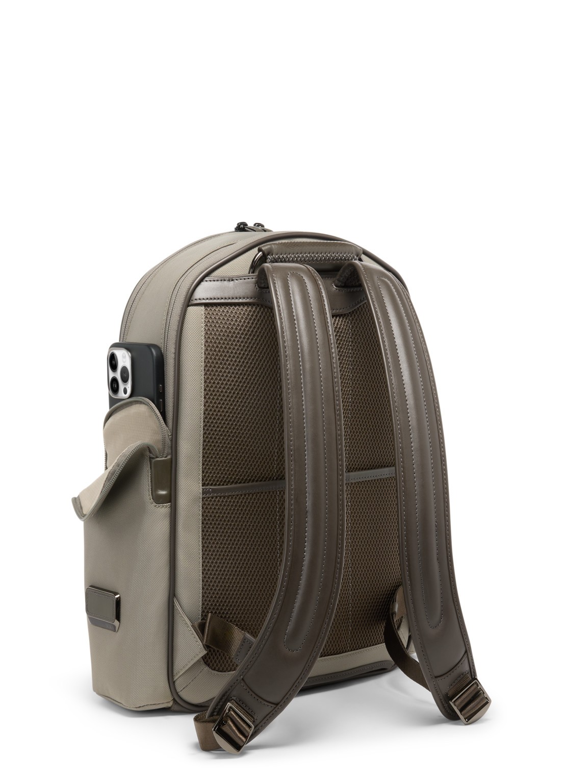 TUMI Arrive' Larson rugzak met 16 inch laptopvak - detail 3 taupe