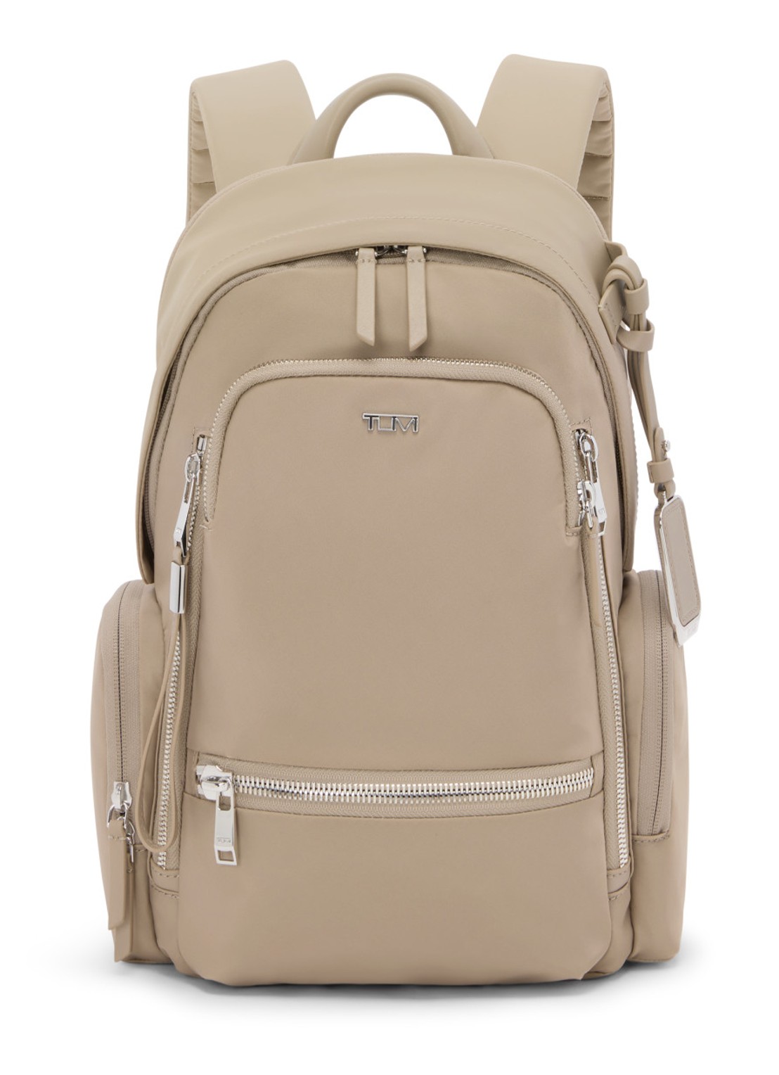 TUMI Celina rugzak met 12 inch laptopvak - voorkant 2 beige