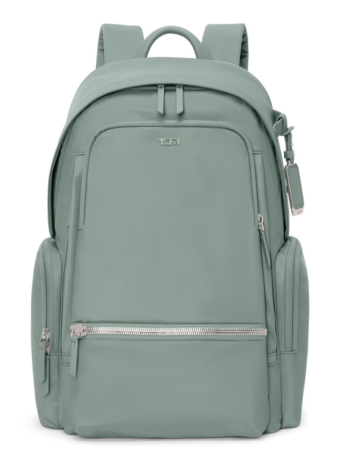 TUMI Celina rugzak met 16 inch laptopvak - voorkant groen
