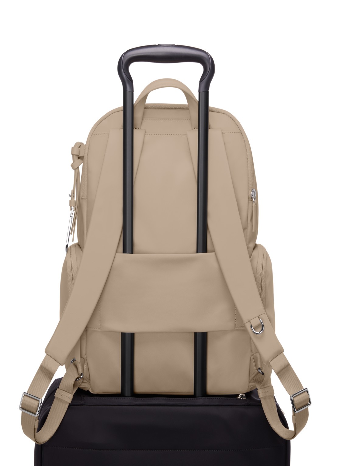 TUMI Celina rugzak met 16 inch laptopvak - detail beige