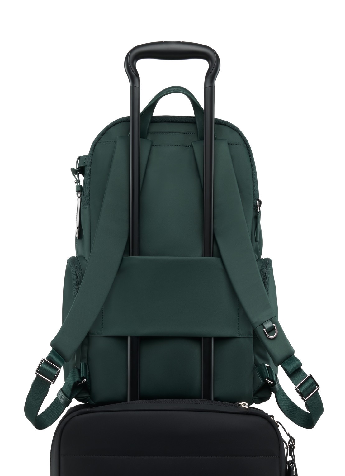 TUMI Celina rugzak met 16 inch laptopvak - detail donkergroen