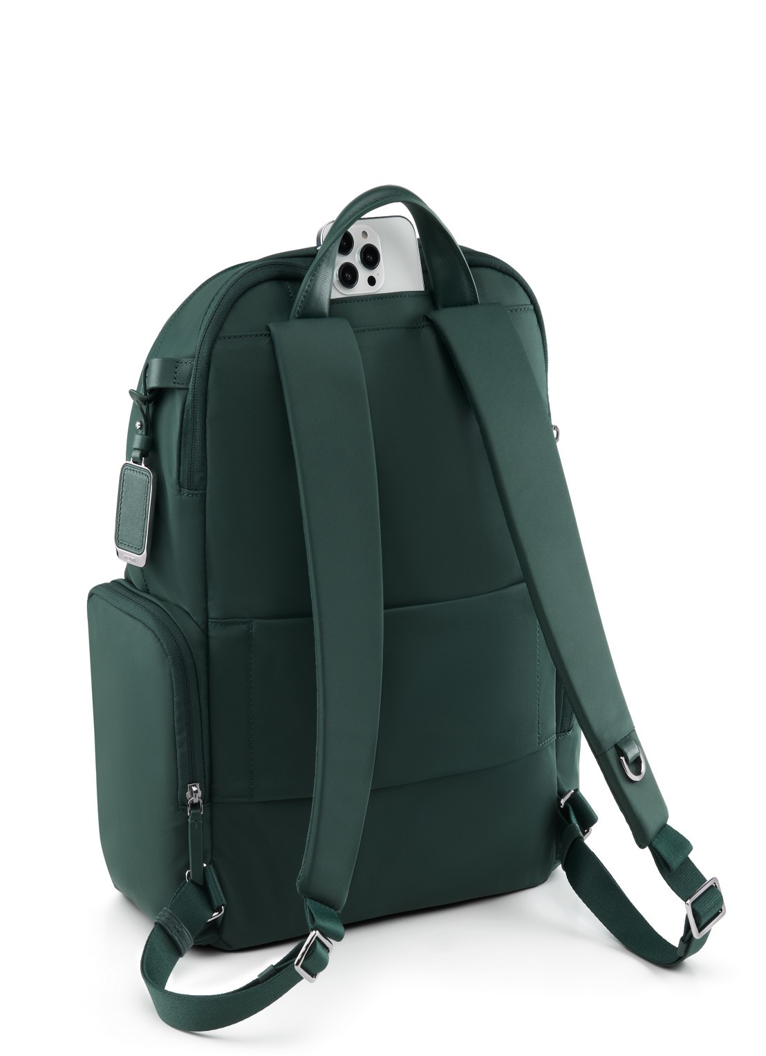 TUMI Celina rugzak met 16 inch laptopvak - detail 2 donkergroen