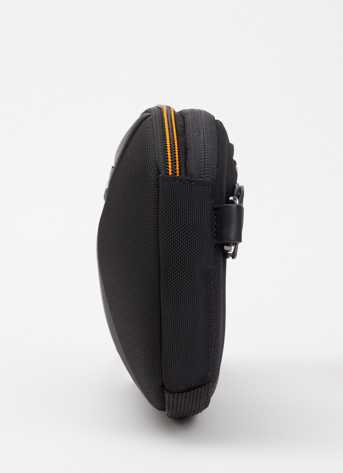 TUMI Crossbodytas met logo en verstelbare schouderriem - detail 3 zwart