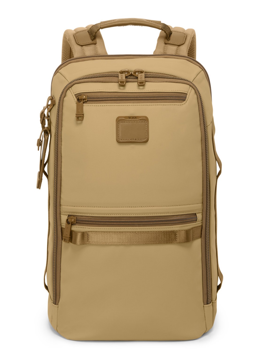 TUMI Dynamic rugzak met 16 inch laptopvak - voorkant khaki