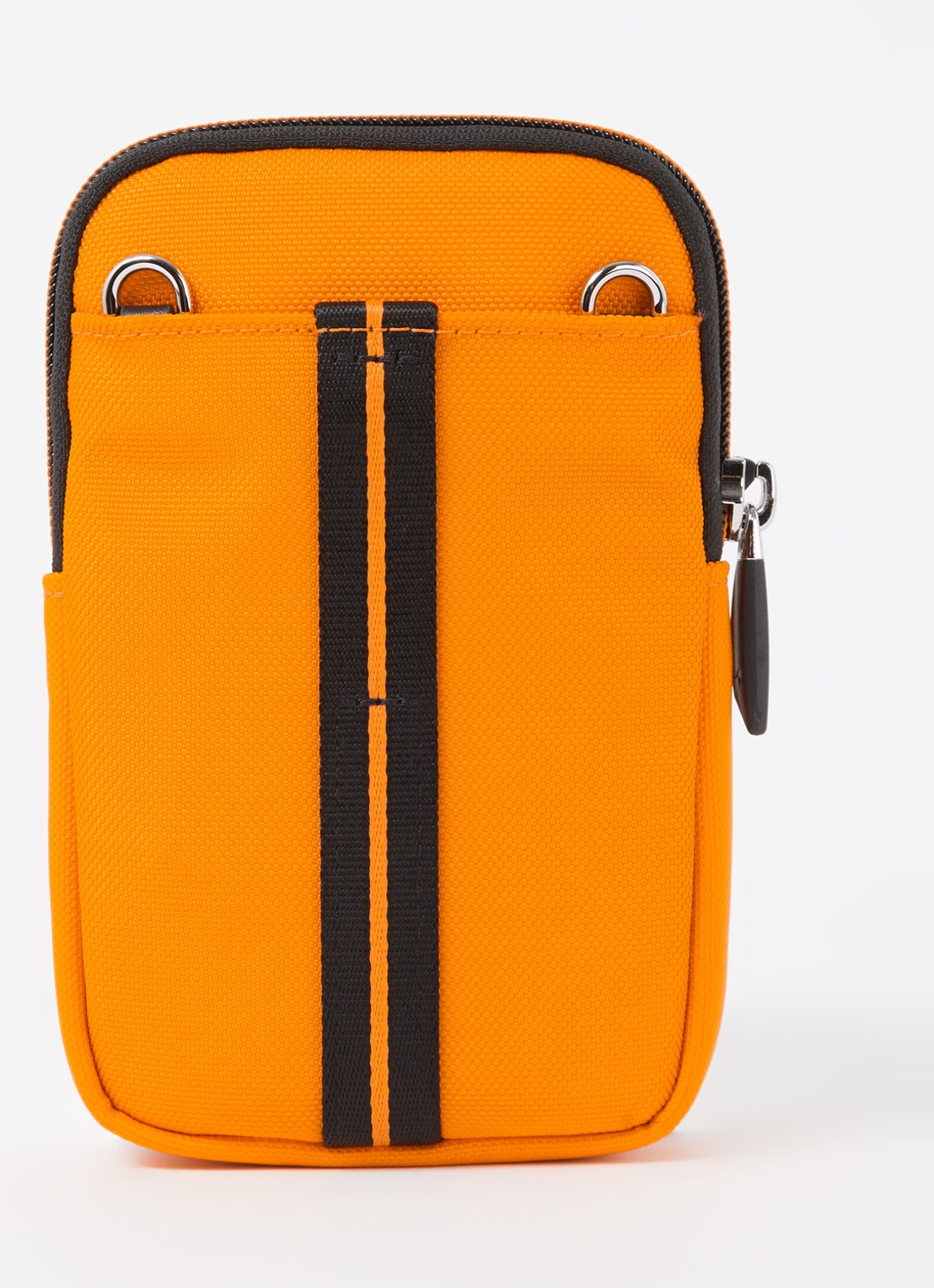 TUMI Fuel McLaren Small crossbodytas - achterkant oranje