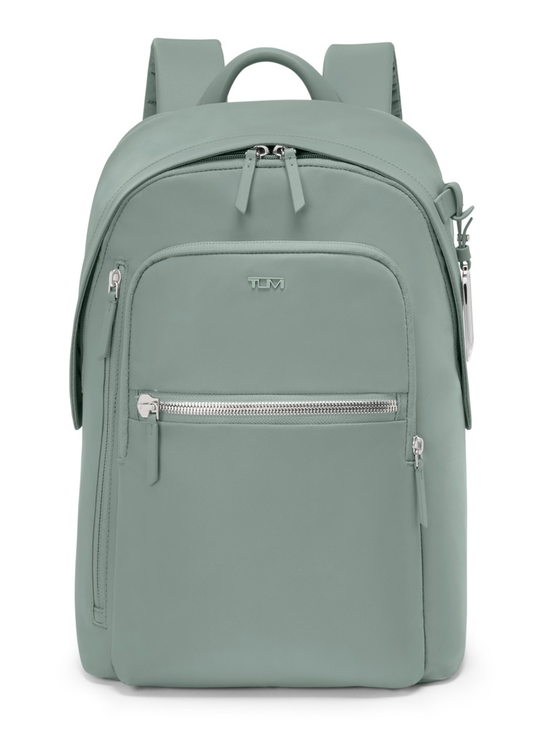 TUMI Halsey rugzak met 14 inch laptopvak - voorkant 3 groen