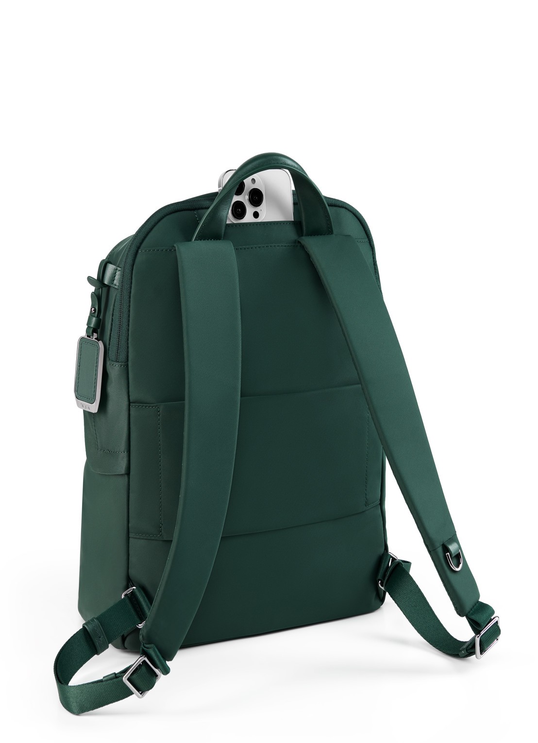 TUMI Halsey rugzak met 14 inch laptopvak - detail donkergroen