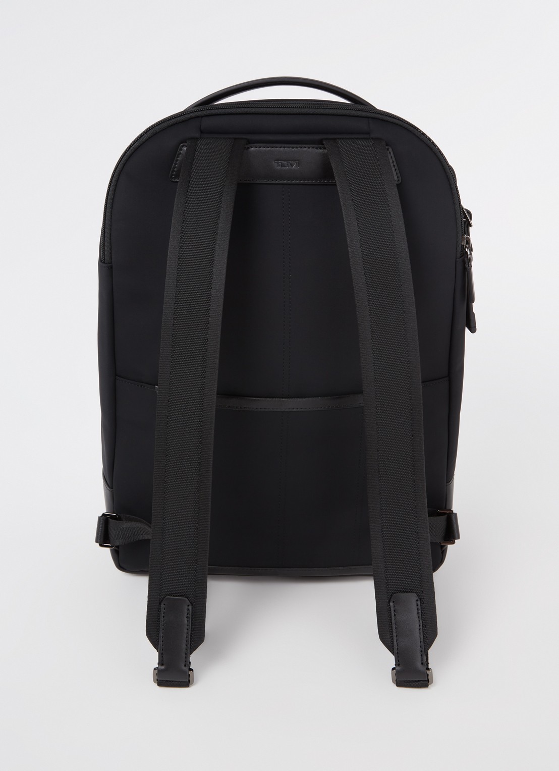 TUMI Harrison Warren rugzak met 15 inch laptopvak  - achterkant zwart
