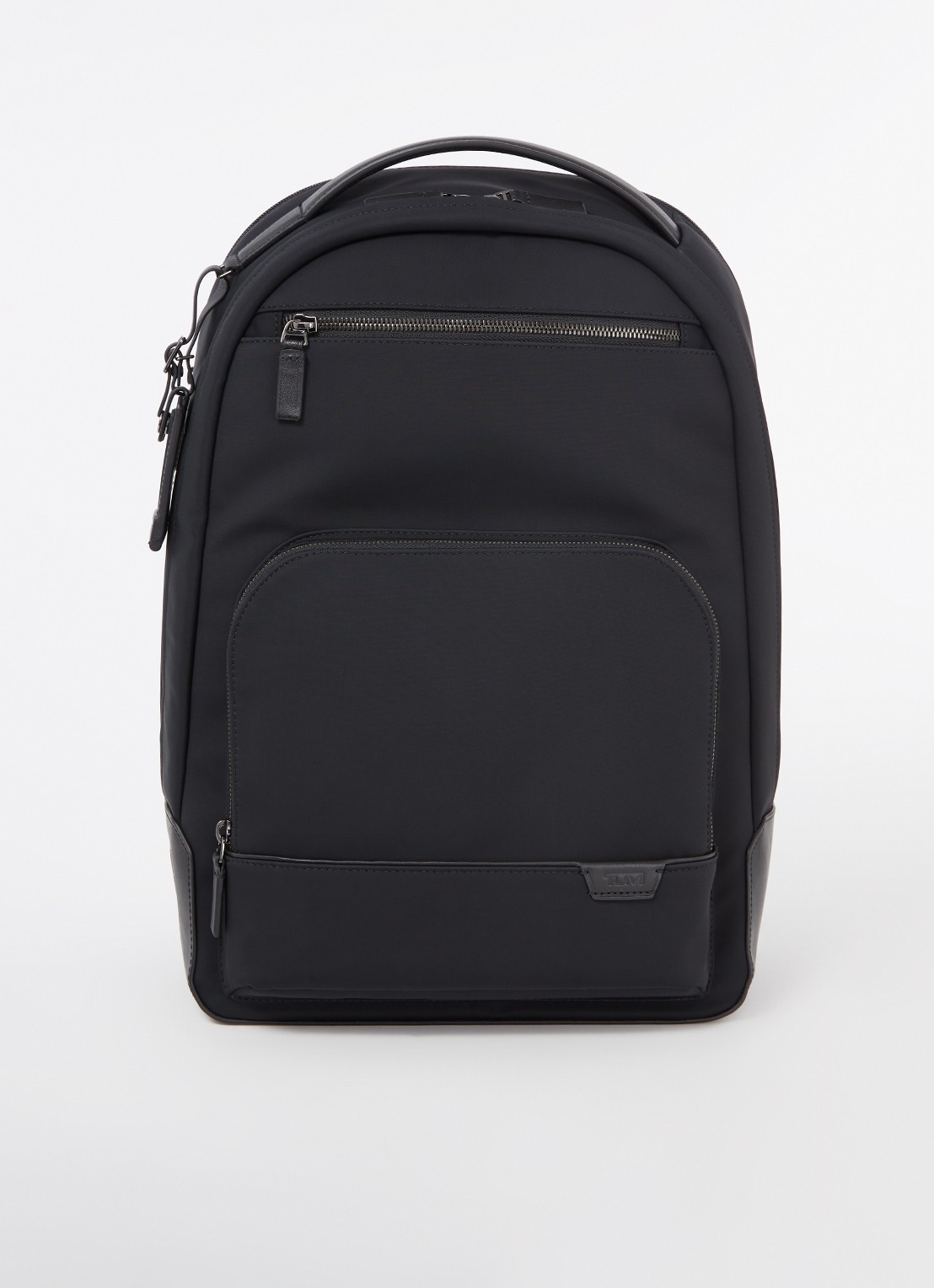 TUMI Harrison Warren rugzak met 15 inch laptopvak  - voorkant 3 zwart