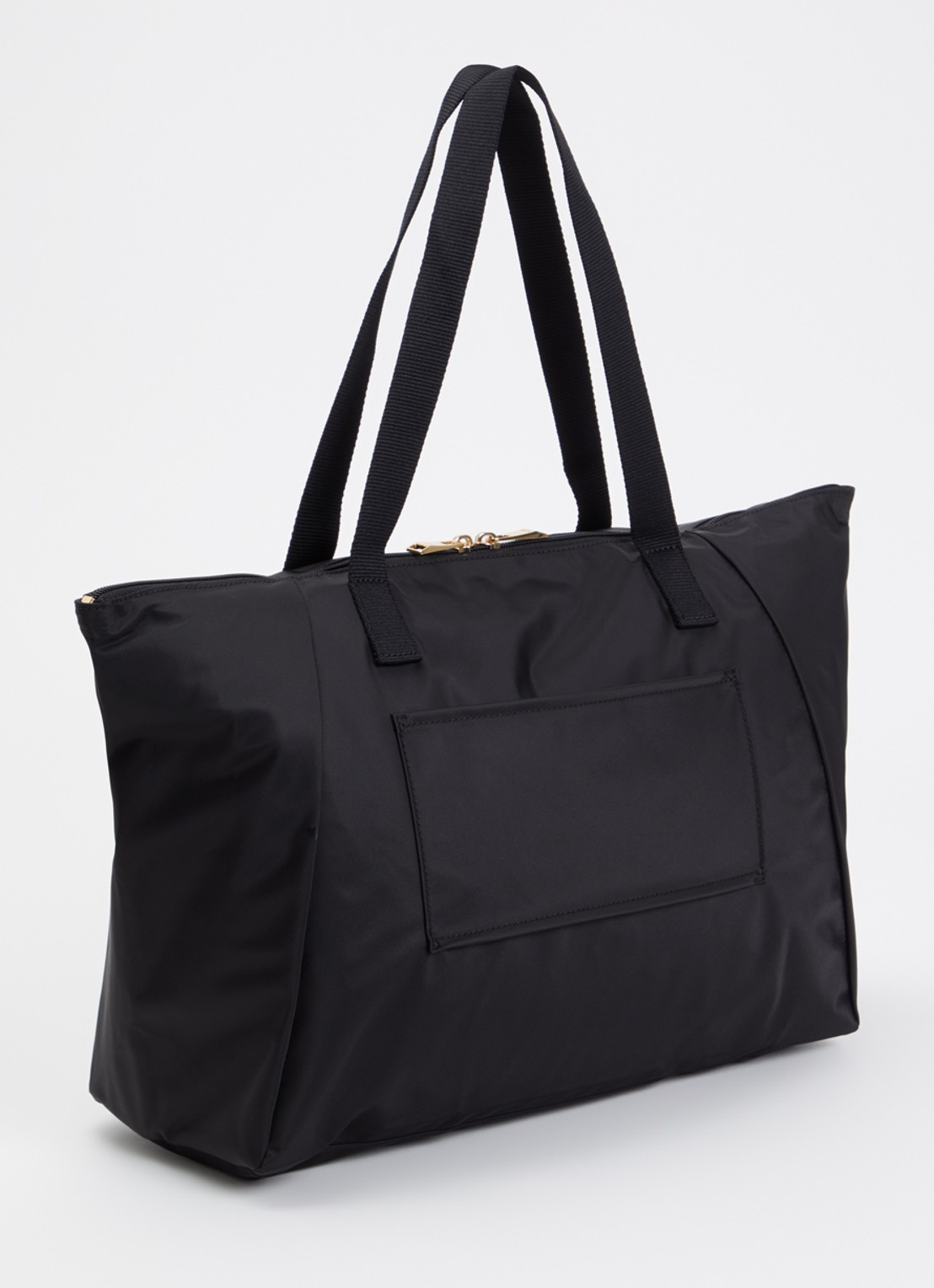 TUMI Just In Case Medium schoudertas met uitneembaar etui - achterkant 8 zwart