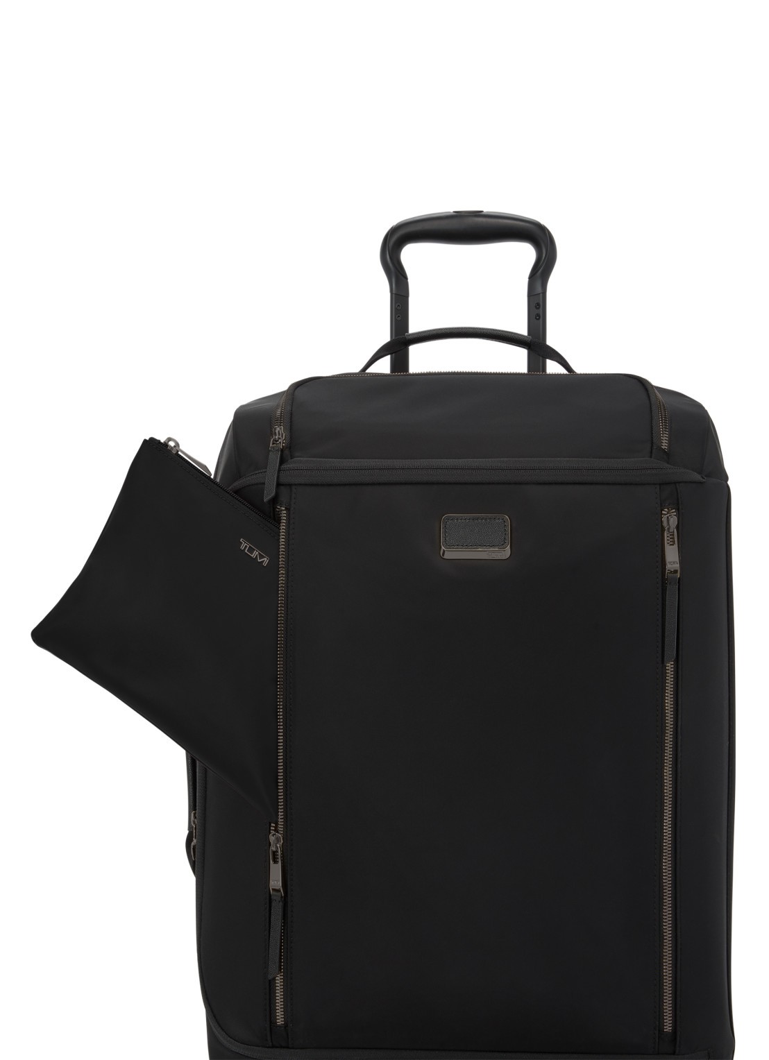 TUMI Just In Case Medium schoudertas met uitneembaar etui - detail 5 antraciet