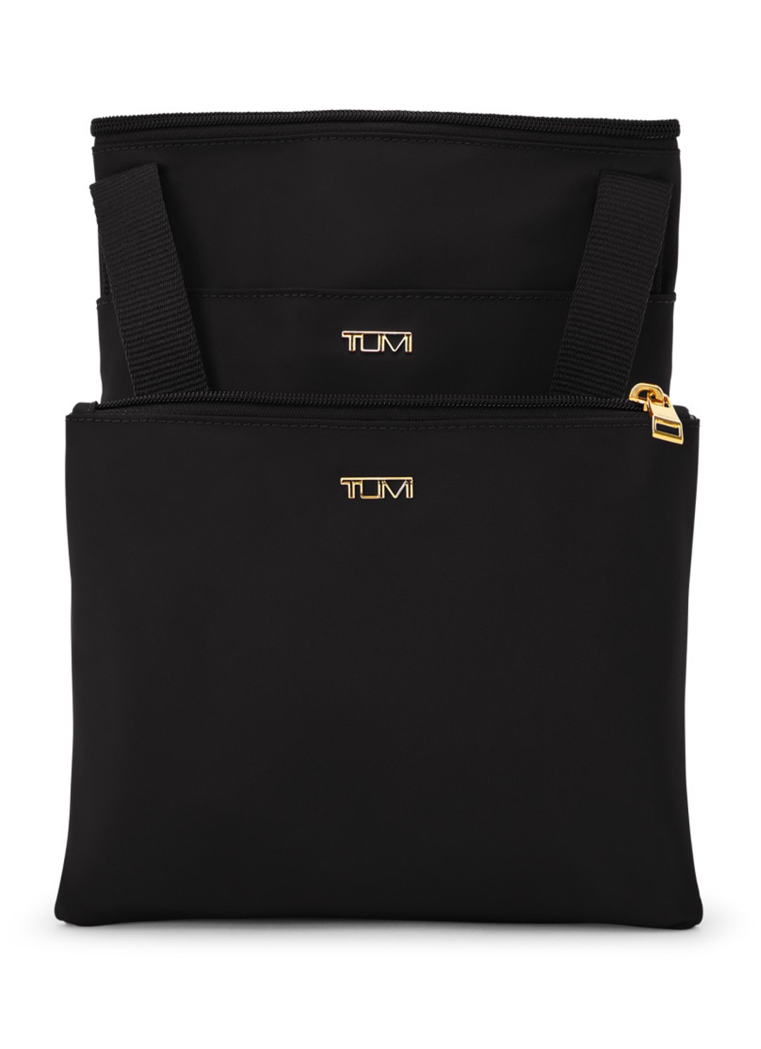 TUMI Just In Case Medium schoudertas met uitneembare etui - detail 3 zwart
