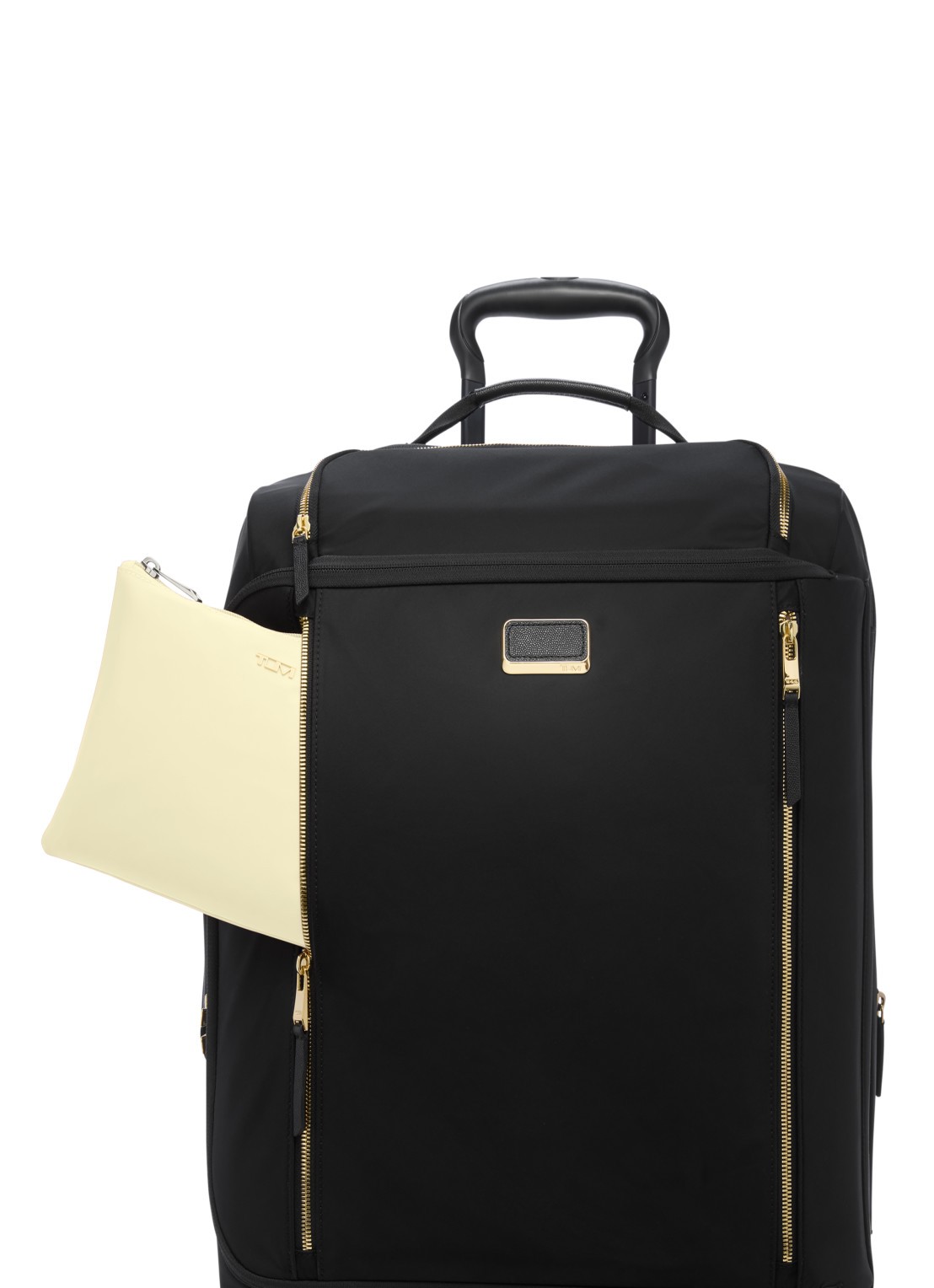 TUMI Just In Case Medium schoudertas met uitneembare etui - detail 5 geel