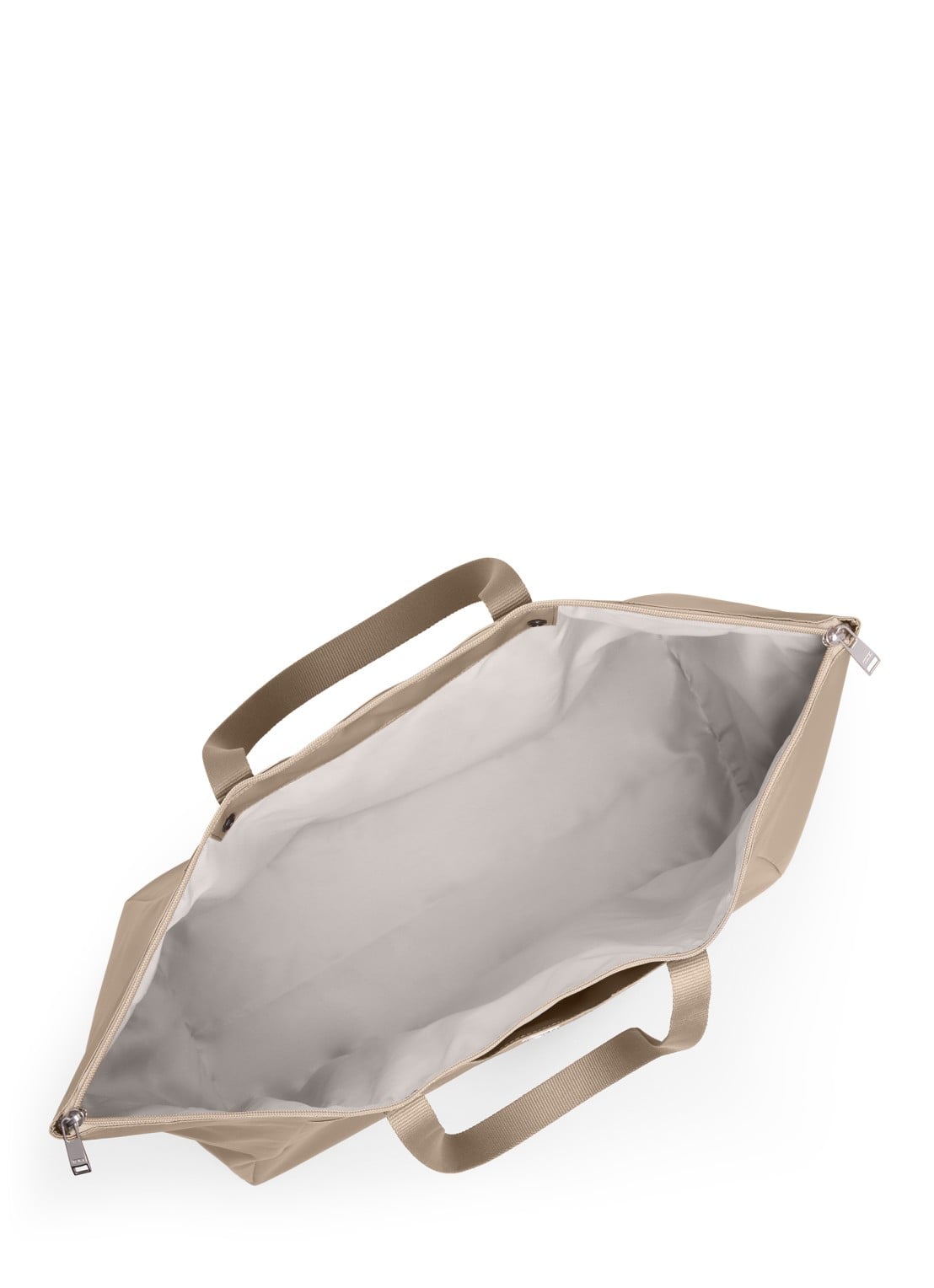 TUMI Just In Case schoudertas met uitneembaar etui - detail 5 beige