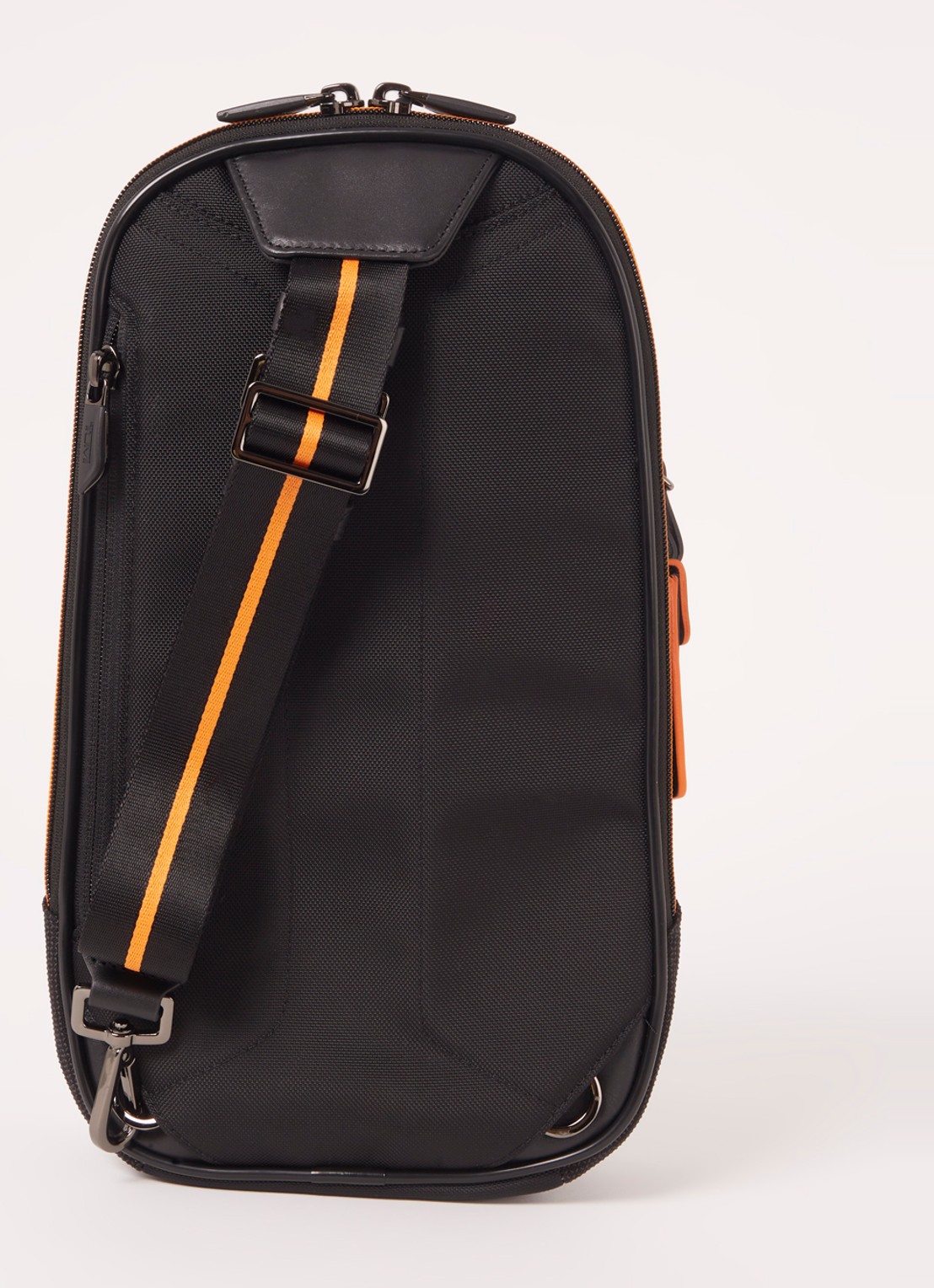 TUMI McLaren Torque Sling crossbodytas met leren details - achterkant zwart