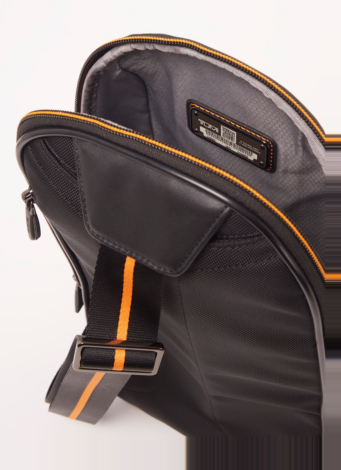 TUMI McLaren Torque Sling crossbodytas met leren details - detail 3 zwart