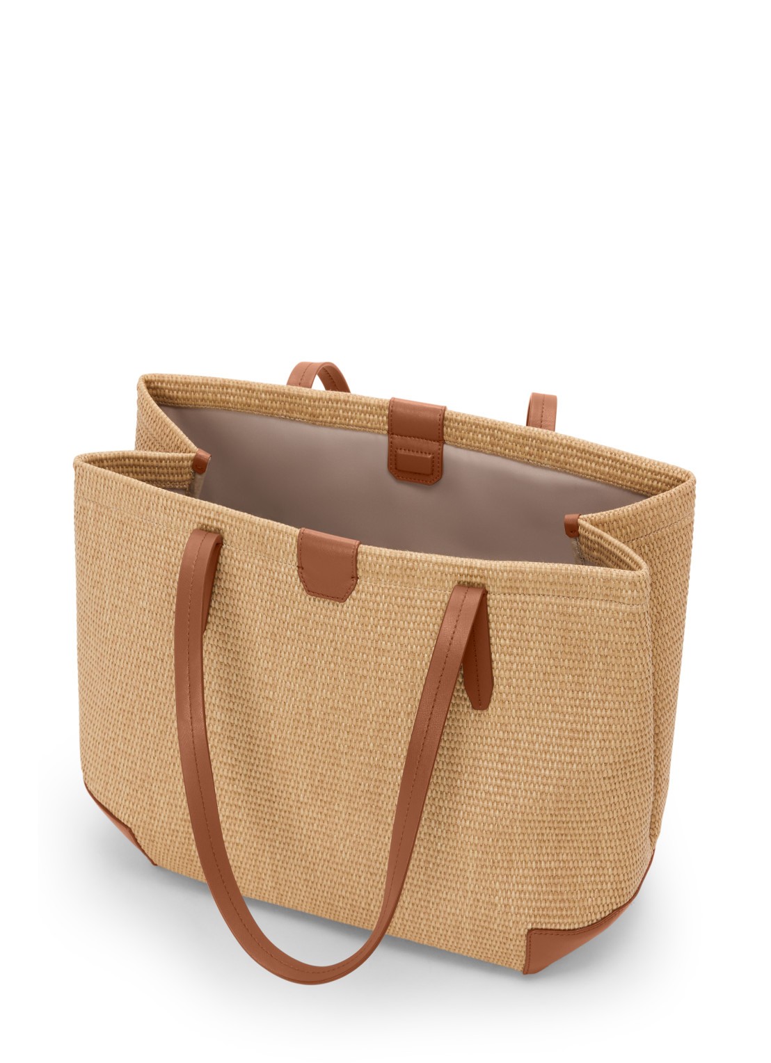 TUMI Milos schoudertas met uitneembaar etui - detail 3 beige