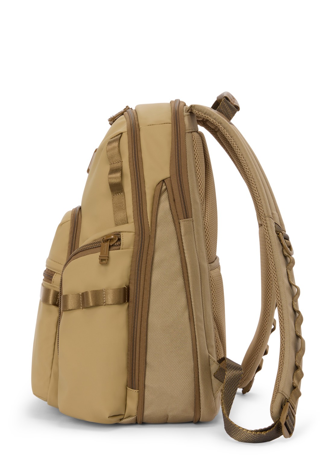 TUMI Navigation rugzak met 16 inch laptopvak - detail 4 khaki