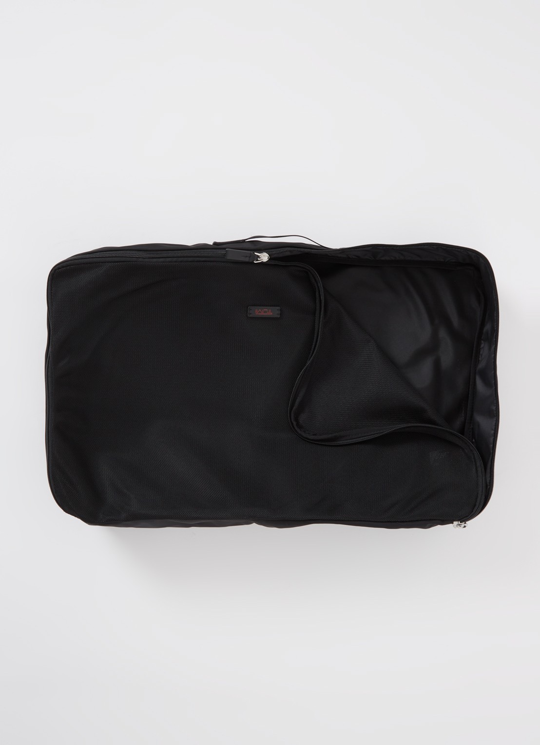 TUMI Packing Cube toilettas met logo - detail zwart