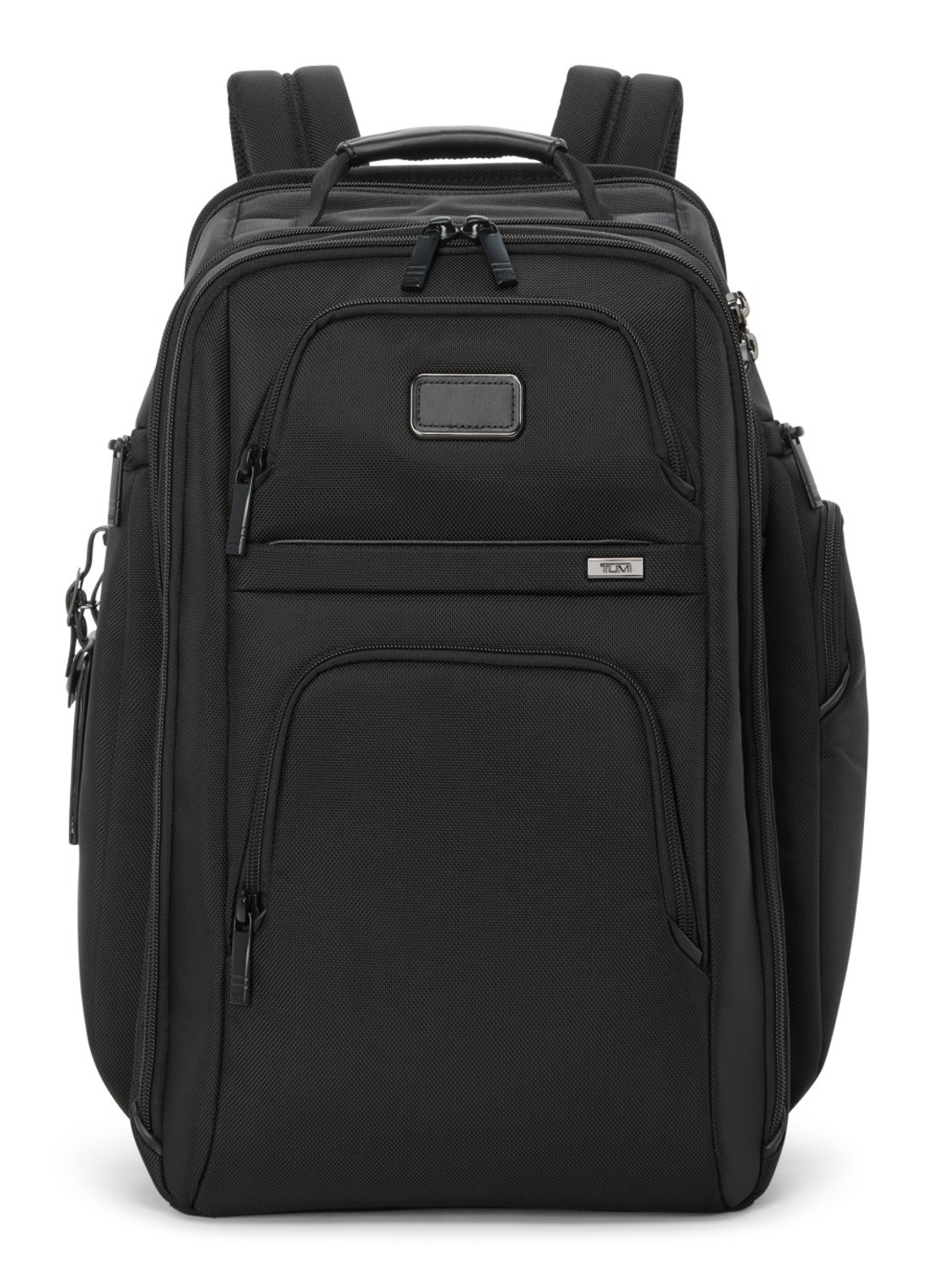 TUMI Packing rugzak met 16 inch laptopvak - voorkant 4 zwart