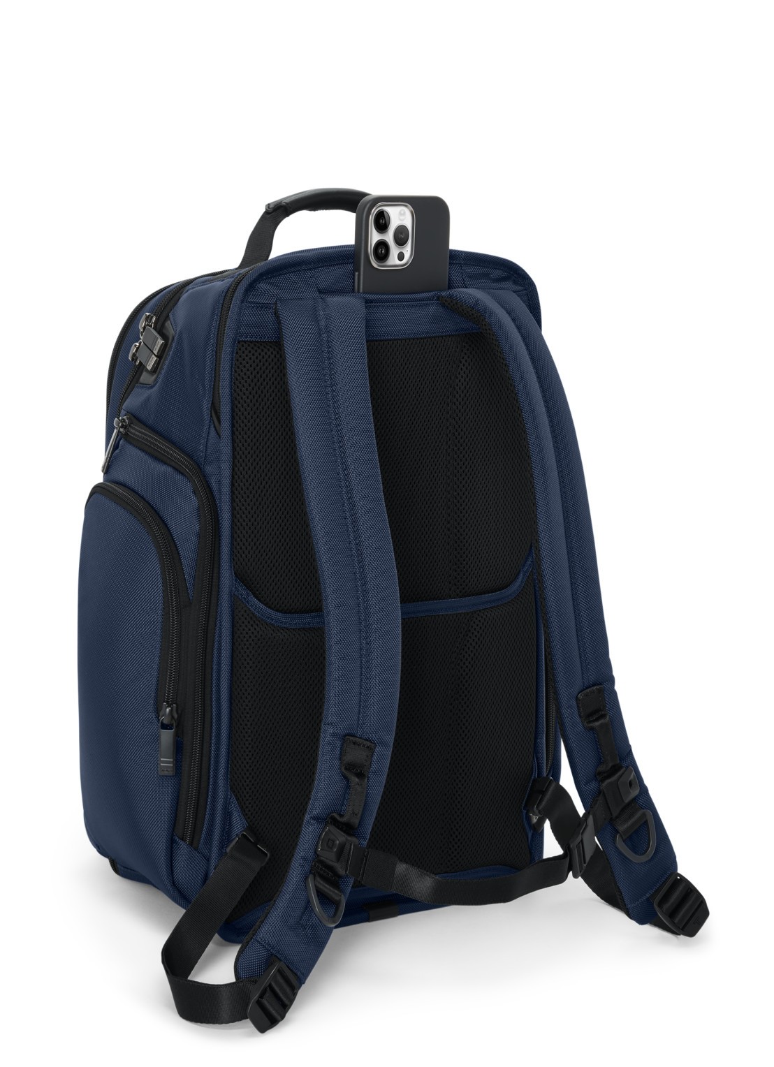 TUMI Packing rugzak met 16 inch laptopvak - detail 3 donkerblauw