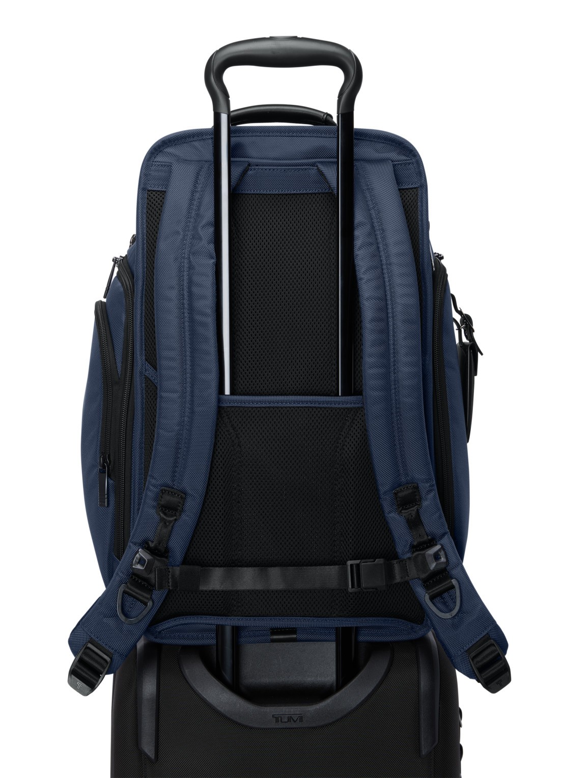 TUMI Packing rugzak met 16 inch laptopvak - detail 4 donkerblauw
