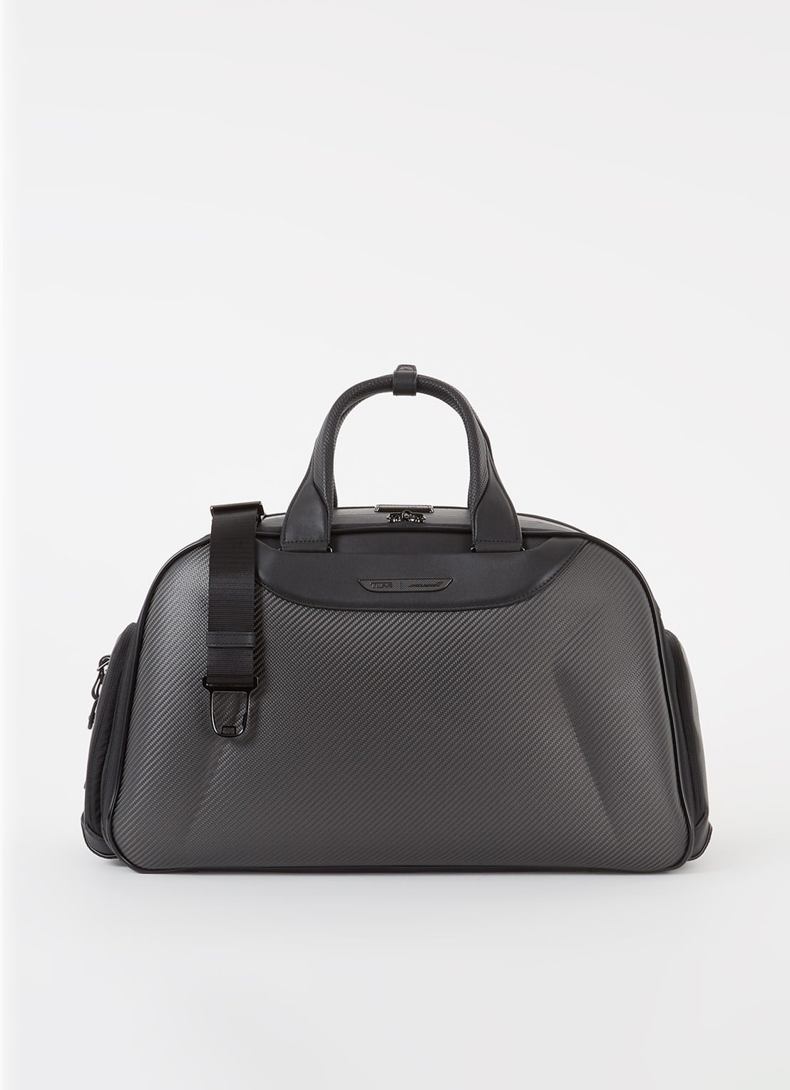 TUMI Quantum McLaren handtas met afneembare schouderriem  - voorkant 2 zwart