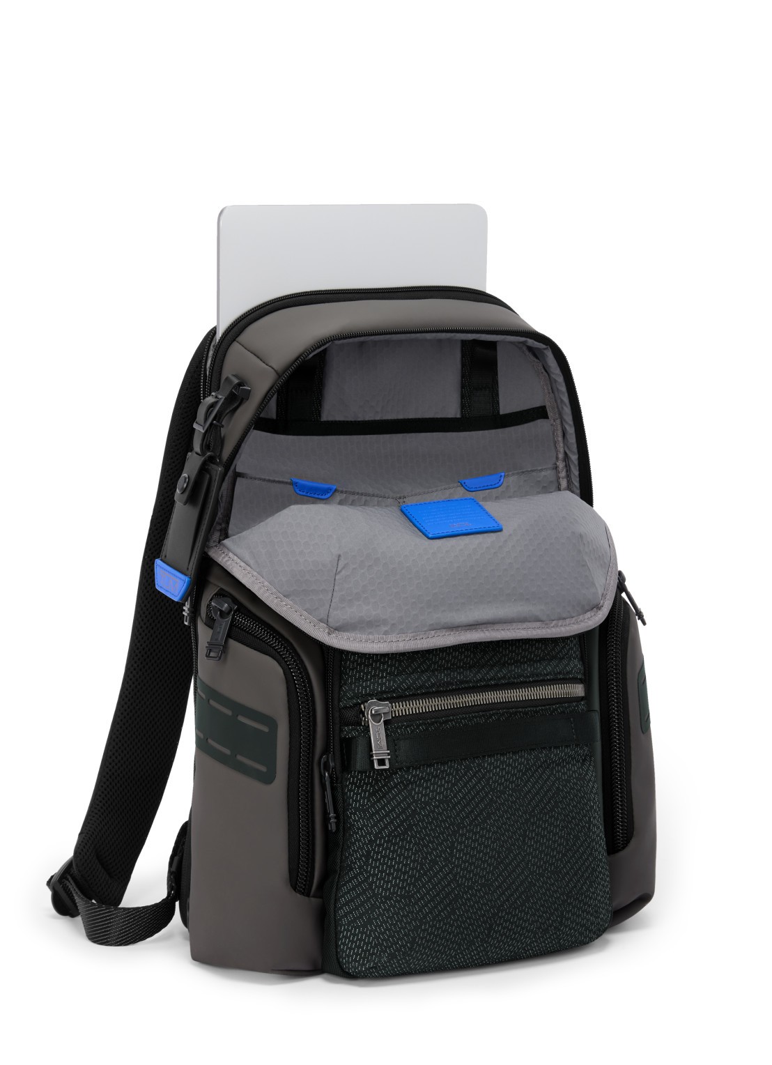 TUMI Rugzak met 16 inch laptopvak - voorkant 2 zwart