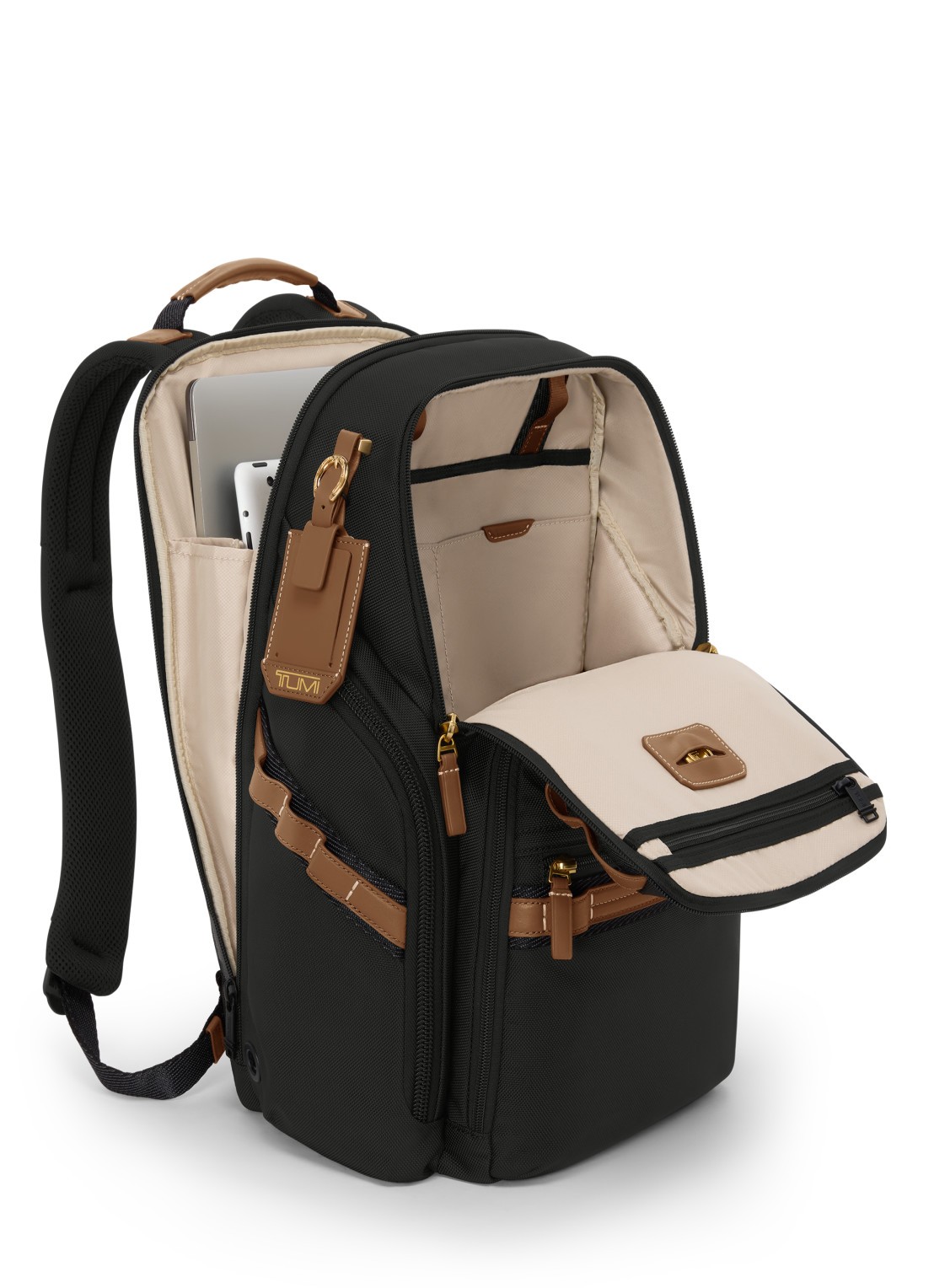 TUMI Search rugzak met 16 inch laptopvak - detail 3 zwart