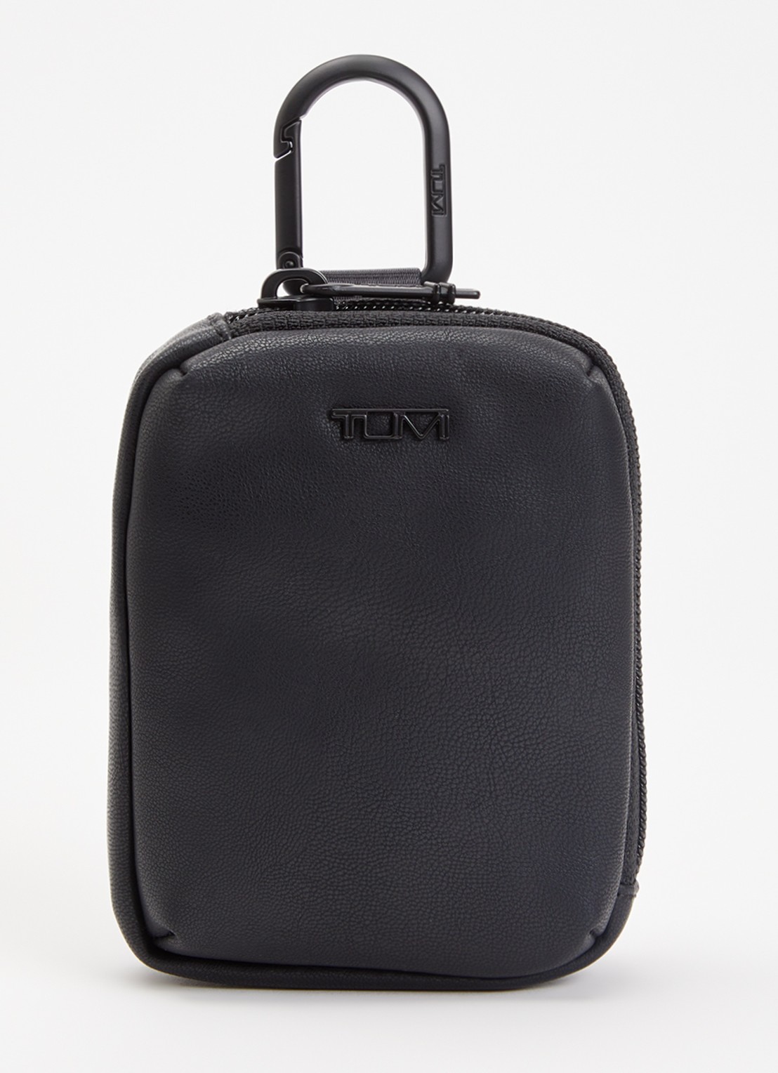 TUMI Sleuteletui met logo - voorkant zwart